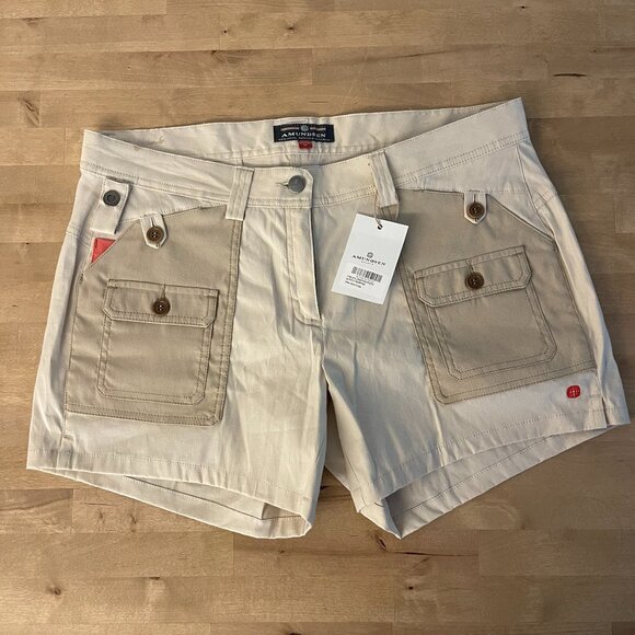 Amundsen Ws 5incher Quattroporte Shorts, desert/beige, size XL - Picture 1 of 6